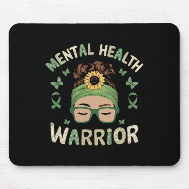 Selbstmord Bewusstsein Depression Angst Psychische Mousepad (Vorne)