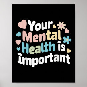 Selbstmord Bewusstsein Depression Angst Psychische Poster