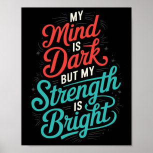 Selbstmord Bewusstsein Depression Angst Psychische Poster