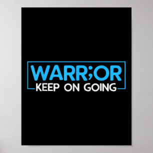 Selbstmord Bewusstsein Depression Angst Psychische Poster