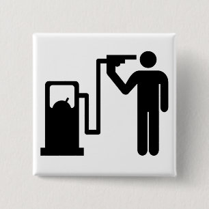 Selbstmord durch Benzin Button