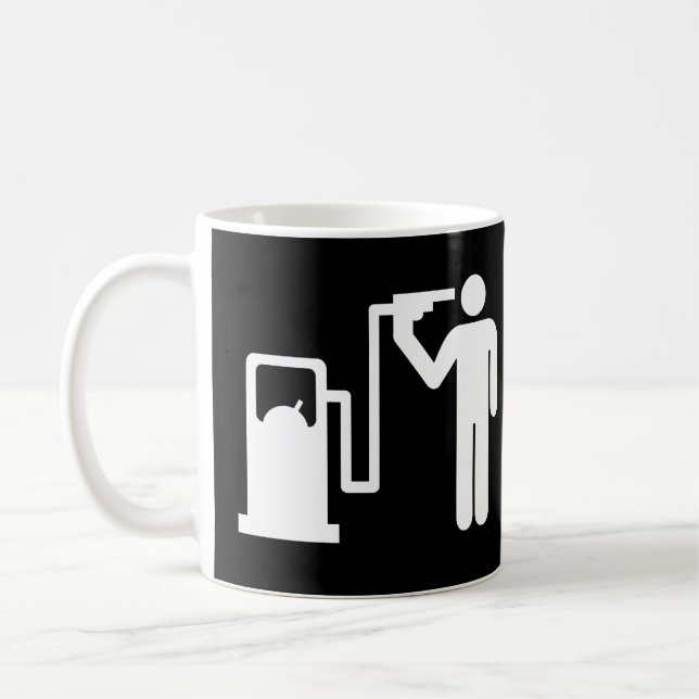 Selbstmord durch Treibstoff Tasse (Links)