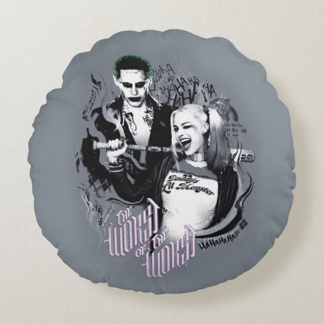 Selbstmord-Gruppe | das schlechteste vom Rundes Kissen (Vorderseite)