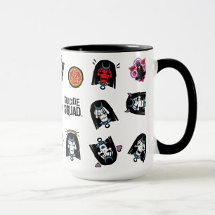 Selbstmord-Gruppe  Enchantress Emoji Muster Tasse