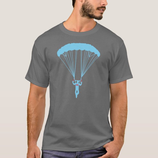 Selbstmord skydive T-Shirt (Vorderseite)
