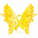 Selbstmord-Verhinderungs-Band-Schmetterling Freistehende Fotoskulptur<br><div class="desc">Selbstmord-Verhinderungs-Band-Schmetterling</div>