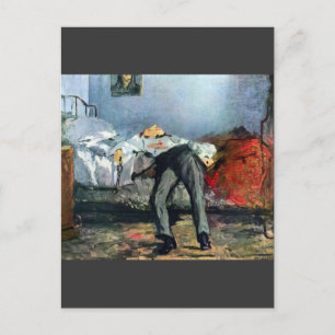 Selbstmord von Edouard Manet Postkarte