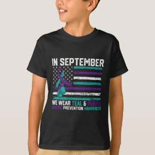 Selbstmordbewusstsein 2024 Im September tragen wir T-Shirt