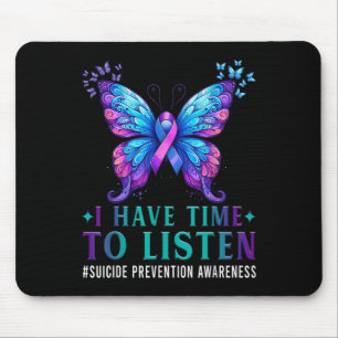 Selbstmordbewusstsein, das ich mir die Zeit nehmen Mousepad