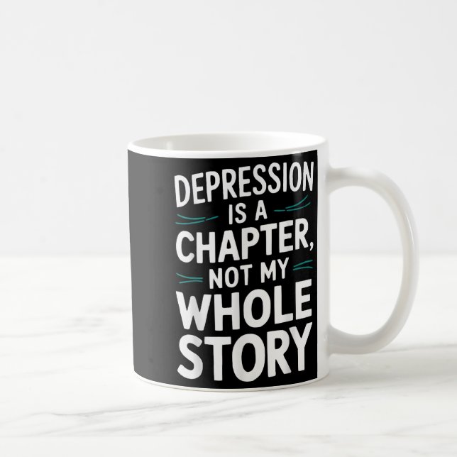 Selbstmordbewusstsein Depression Angst Geistesgesu Kaffeetasse (Rechts)