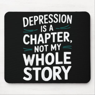 Selbstmordbewusstsein Depression Angst Geistesgesu Mousepad