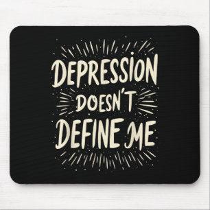 Selbstmordbewusstsein Depression Angst Geistesgesu Mousepad