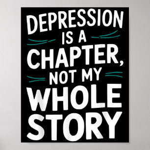Selbstmordbewusstsein Depression Angst Geistesgesu Poster
