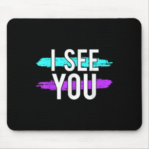 Selbstmordbewusstsein Design Geschenk sehe ich Sie Mousepad