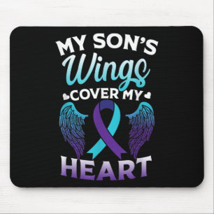 Selbstmordbewusstsein Erinnerung an das Herz des S Mousepad