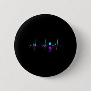 Selbstmordbewusstsein Heartbeat Unterstützung G Button
