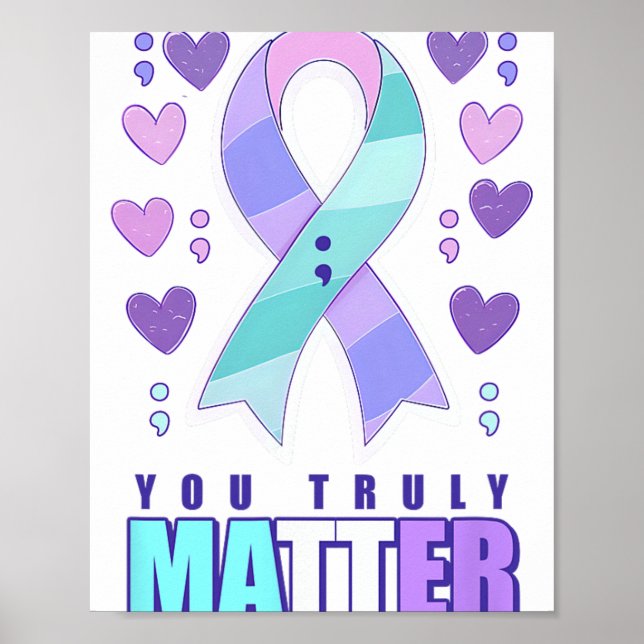 Selbstmordbewusstsein, Ihr wahres Problem Poster (Vorne)