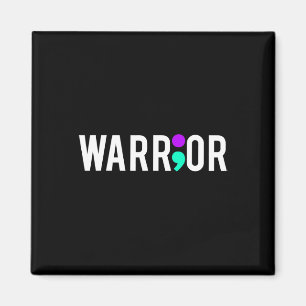 Selbstmordbewusstsein Krieger Design Geschenk für Magnet