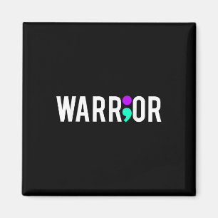 Selbstmordbewusstsein Krieger Design Geschenk für Magnet