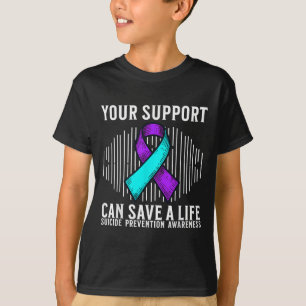 Selbstmordbewusstsein Krieger Selbstmordprävention T-Shirt