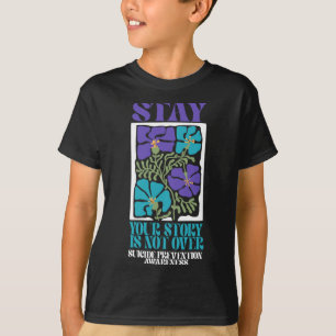 Selbstmordbewusstsein Psychische Gesundheit Aquama T-Shirt