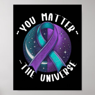 Selbstmordbewusstsein Selbstmordprävention Unterst Poster