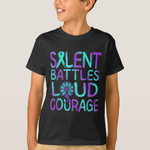 Selbstmordbewusstsein Selbstmordprävention Unterst T-Shirt