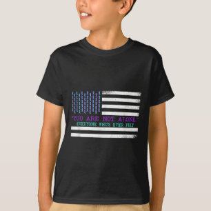 Selbstmordbewusstsein Selbstmordprävention Unterst T-Shirt