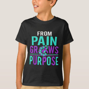 Selbstmordbewusstsein Selbstmordprävention Unterst T-Shirt