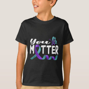 Selbstmordbewusstsein Selbstmordprävention Unterst T-Shirt