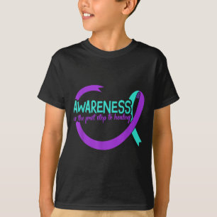 Selbstmordbewusstsein Selbstmordprävention Unterst T-Shirt