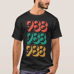 Selbstmordbewusstsein - Shirt 988 - Suizidpräventi