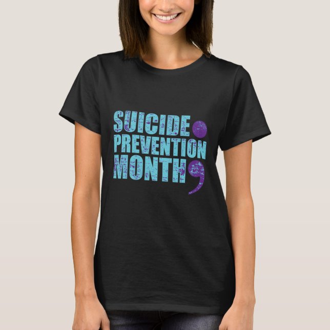 Selbstmordbewusstsein T-Shirt (Vorderseite)