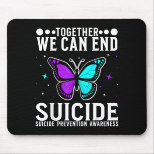 Selbstmordbewusstsein Unterstützung Selbstmordpräv Mousepad