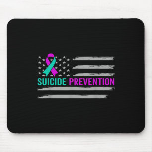 Selbstmordbewusstsein US-amerikanischer Flaggen Ps Mousepad
