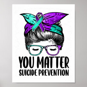 Selbstmordgefälligkeit Sie Probleme psychische Ges Poster