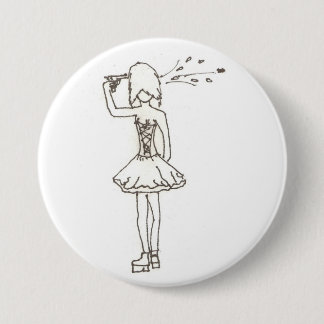 Selbstmordmädchen Button