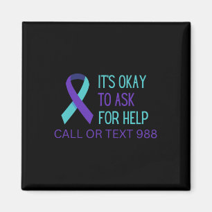 Selbstmordprävention 988 Hotline-Shirt 988 Selbstm Magnet