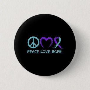 Selbstmordprävention bei Männern Awareness Peace L Button