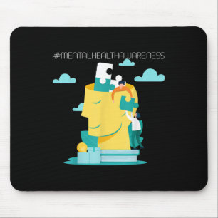 Selbstmordprävention - Bewusstsein für psychische  Mousepad