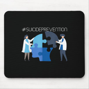 Selbstmordprävention - Bewusstsein für psychische Mousepad