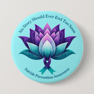Selbstmordprävention - Bewusstseinsbildung Button