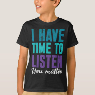 Selbstmordprävention Du _ Ich Für Unterstützer T-Shirt
