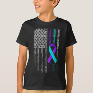 Selbstmordpräventions-Bewusstsein Amerikanisches F T-Shirt