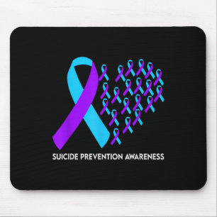 Selbstmordpräventions-Bewusstseins-Schleife Mousepad