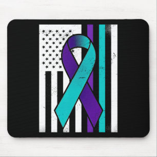 Selbstmordpräventions-Bewusstseins-Schleife Psychi Mousepad