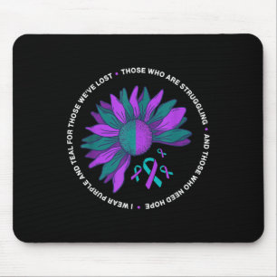 Selbstmordpräventions-Bewusstseins-Spruch Depressi Mousepad