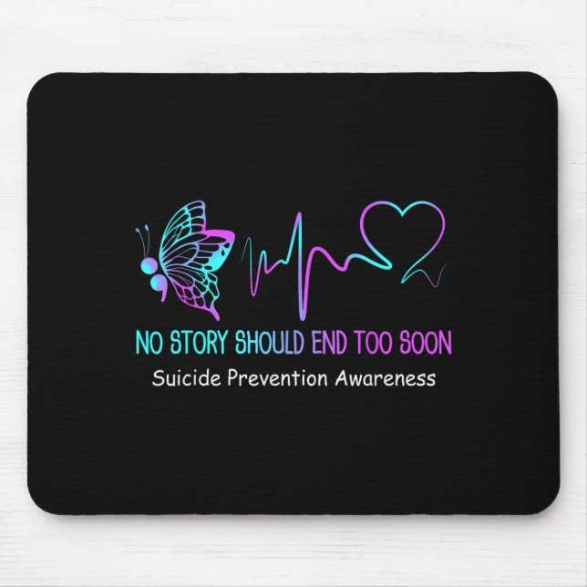 Selbstmordpräventions-Bewusstseinsmonats-Geschenk  Mousepad (Vorne)