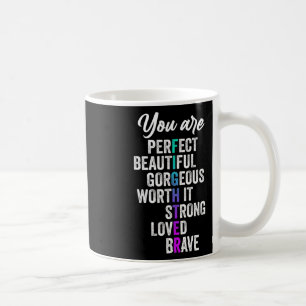 Selbstmordpräventions-Woche Motivations-Inschrift Kaffeetasse