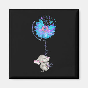 Selbstmordpräventionsbewusstsein Du Sonnenblumenba Magnet